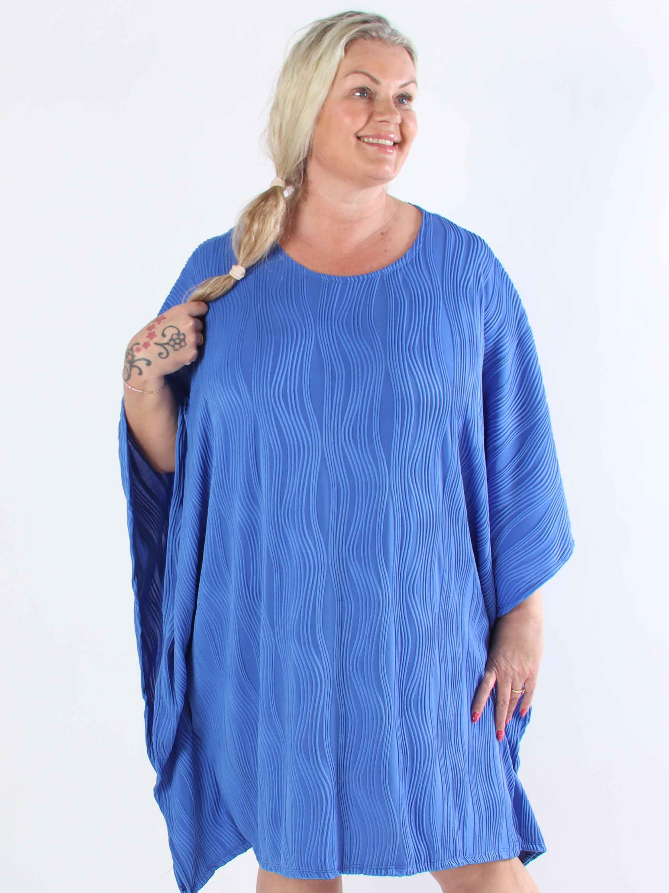 Kaja - Elastisk plus size-tunika i mjukt ribbat tyg